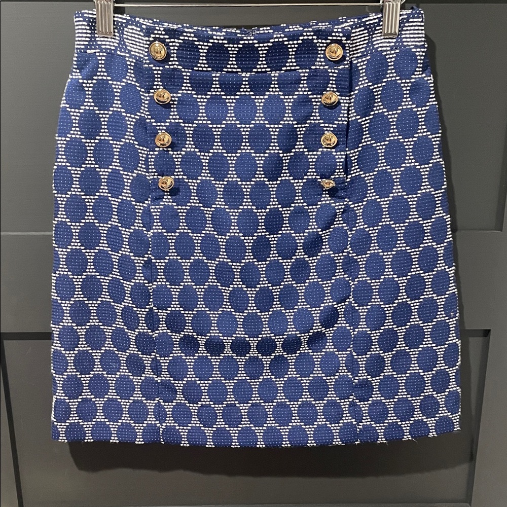 Antonio Melani Nautical Mini Skirt Size 8
